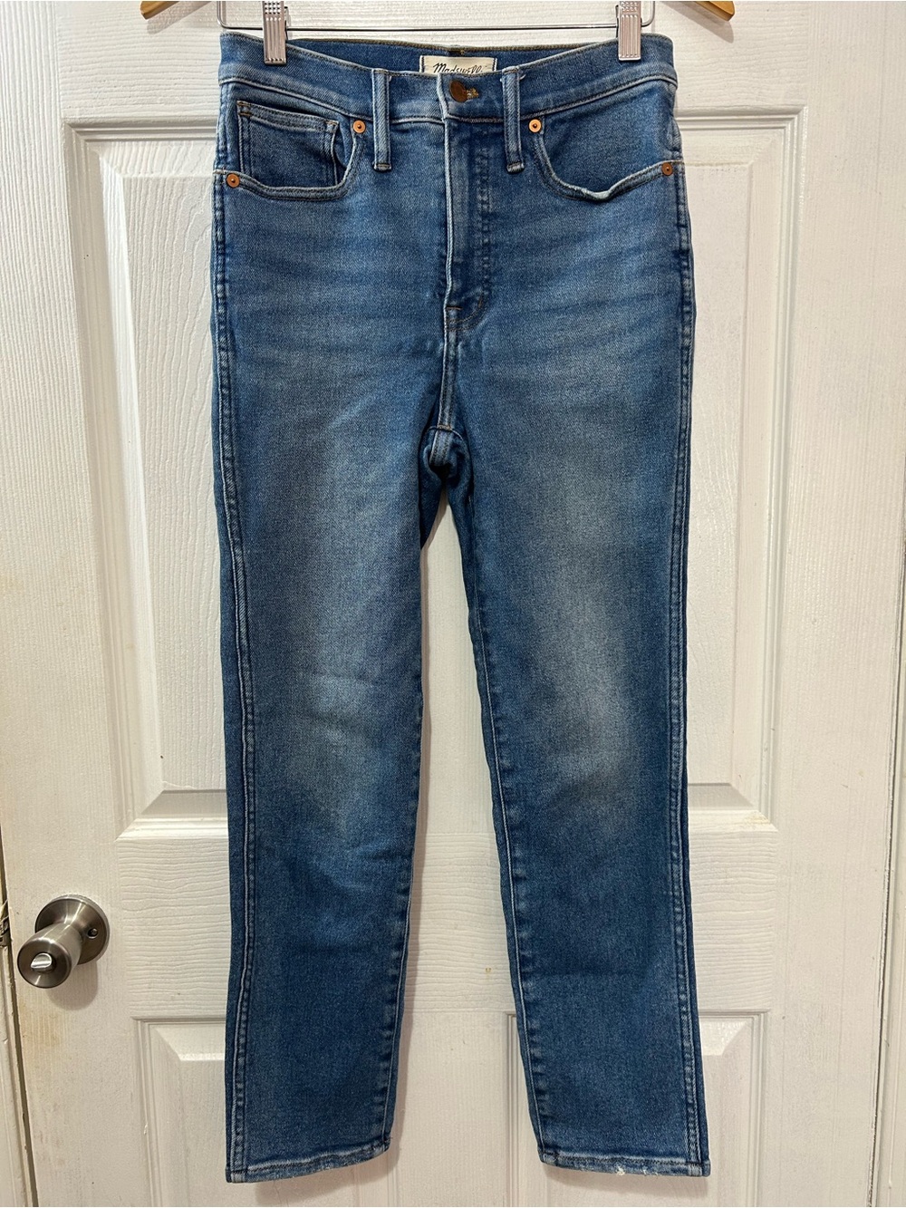 Madewell Stovepipe Jeans Ditmas Wash High Rise Skinny Women's Denim Sz 26